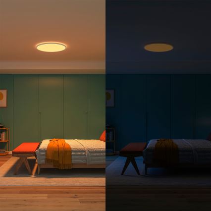 Philips - dimmbare SUPERSLIM LED-Deckenleuchte 32W/230V 2700-6500K Wi-Fi