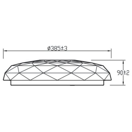 Philips - LED Dimmbare Deckenleuchte LED/23W/230V 2700-6500K + FB