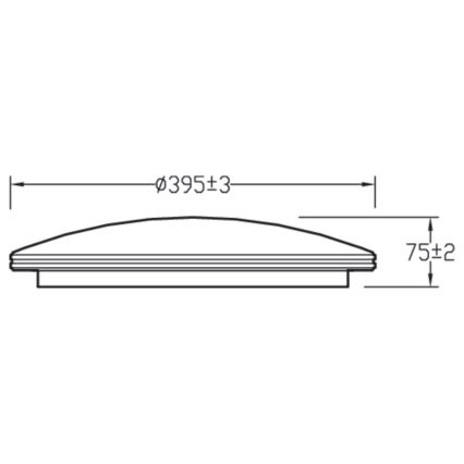 Philips - LED Dimmbare Deckenleuchte LED/23W/230V 2700-6500K + FB