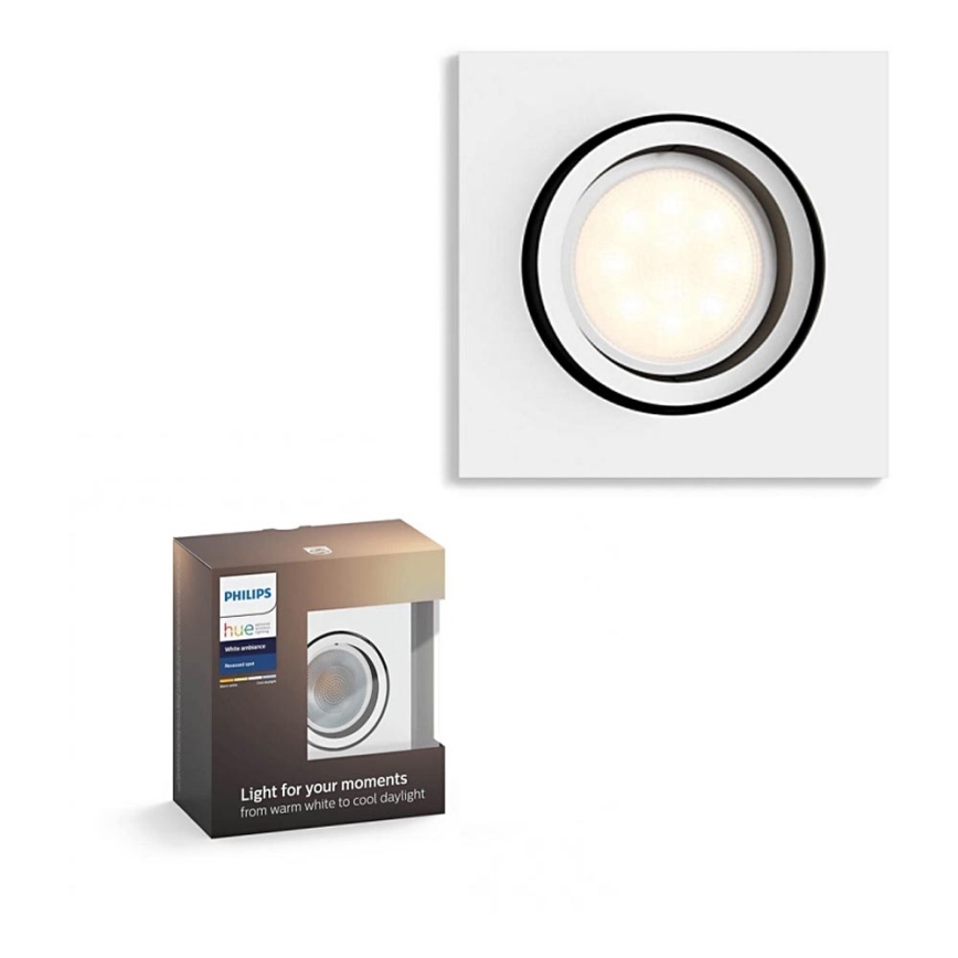 Philips - LED dimmbare Einbaubeleuchtung Hue MILLISKIN 1xGU10/5,5W/230V