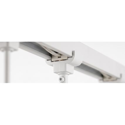 Philips - LED RGBW dimmbare Pendelleuchte mit Seilaufhängung im Schienensystem EASYLINK HUE 3xGU10/4,7W/230V 2200-6500K 1m weiß + Hue Bridge