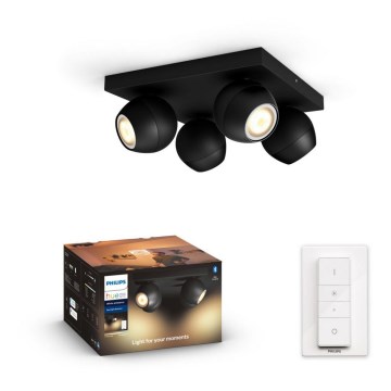 Philips - LED dimmbare Spot Hue BUCKRAM 4xGU10/5W/230V