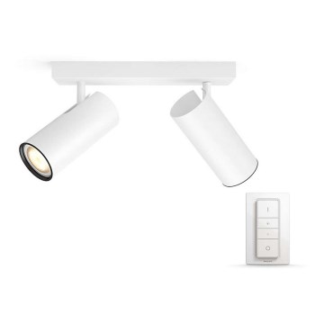 Philips - LED dimmbare Spotleuchte Hue BURATTO 2xGU10/5,5W