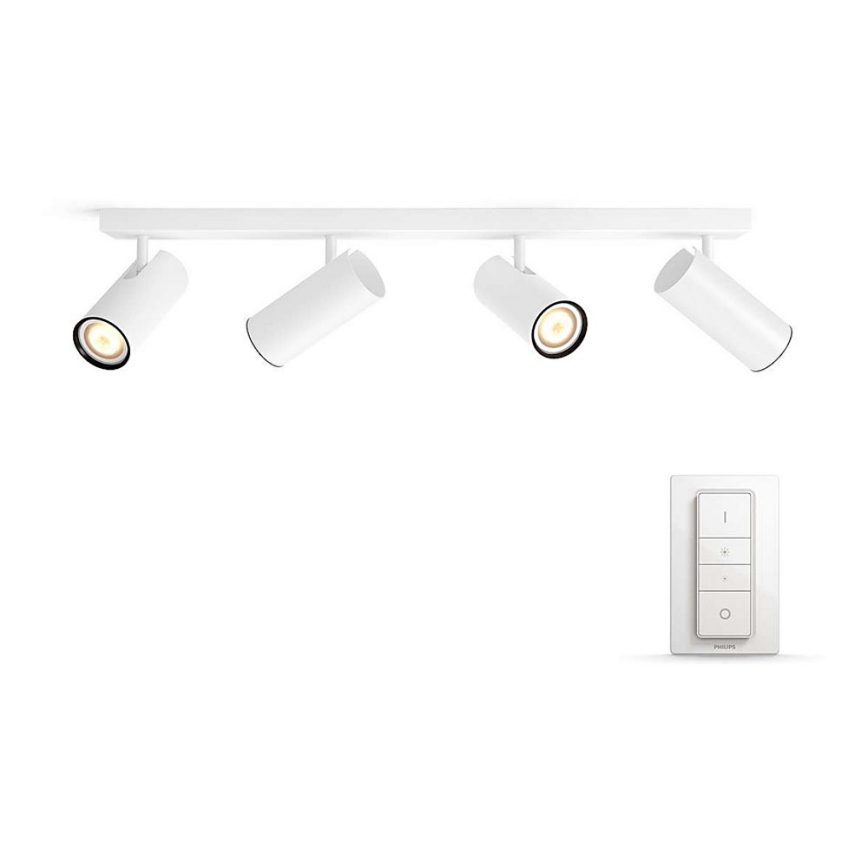 Philips - LED dimmbare Spotleuchte Hue BURATTO 4xGU10/5,5W