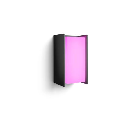 Philips - Dimmbare LED-Außenwandleuchte Hue TURACO White And Color Ambiance 1xE27/8,1W/230V 1000-20000K