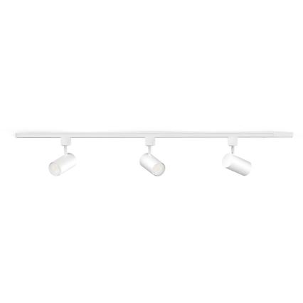 Philips - Dimmbarer LED-Spot für das EASYLINK-Schienensystem 3x GU10/6,2W/230V 2200-2700K 1 m Weiß