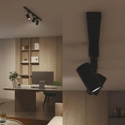 Philips - LED-dimmbarer Spot im Schienensystem EASYLINK 3xGU10/6,2W/230V 2200-2700K 1m schwarz