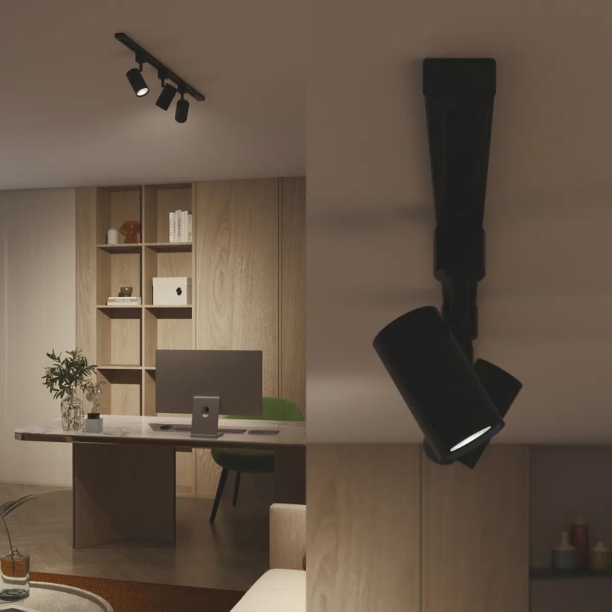 Philips - LED-dimmbarer Spot im Schienensystem EASYLINK 3xGU10/6,2W/230V 2200-2700K 1m schwarz