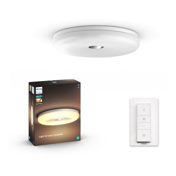 Philips - LED dimmbares Badezimmerleuchte Hue STRUANA LED/27W/230V IP44 + Fernbedienung