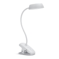 Philips - LED-Dimmleuchte mit Clip DONUTCLIP LED/3W/5V 1200 mAh CRI 90 Weiß