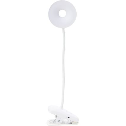 Philips - LED-Dimmleuchte mit Clip DONUTCLIP LED/3W/5V 1200 mAh CRI 90 Weiß