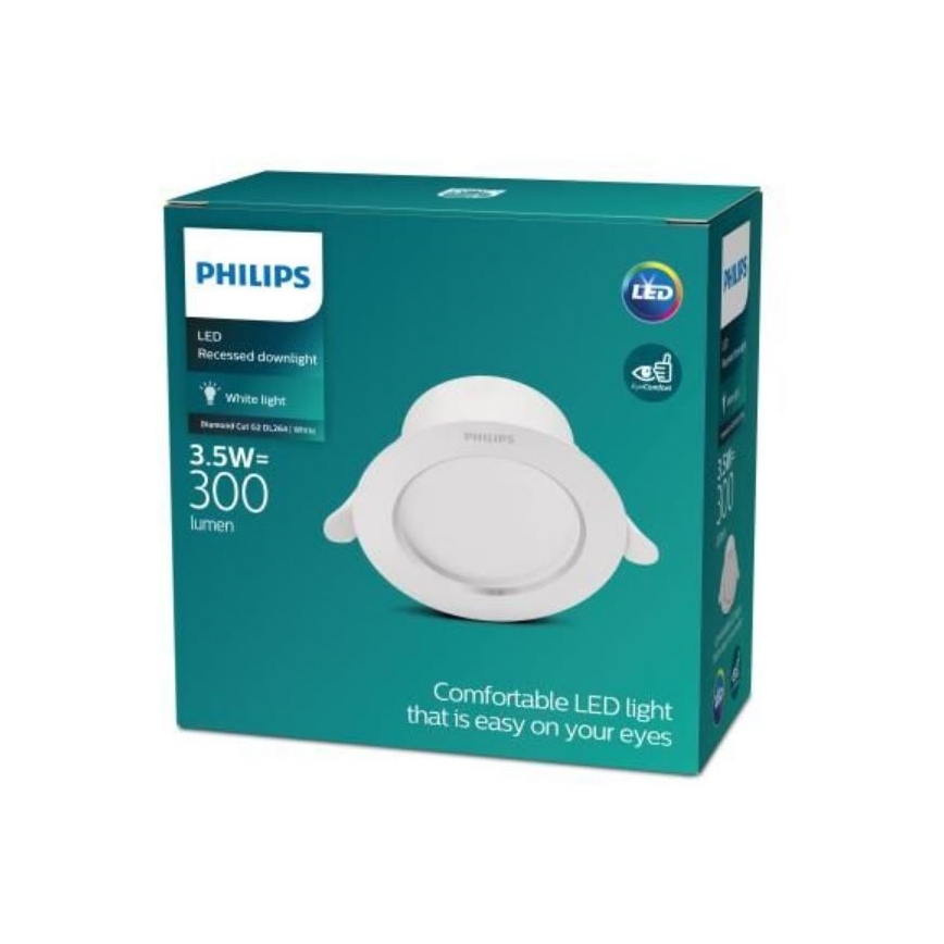 Philips - LED-Einbauleuchte LED/3,5W/230V 4000K