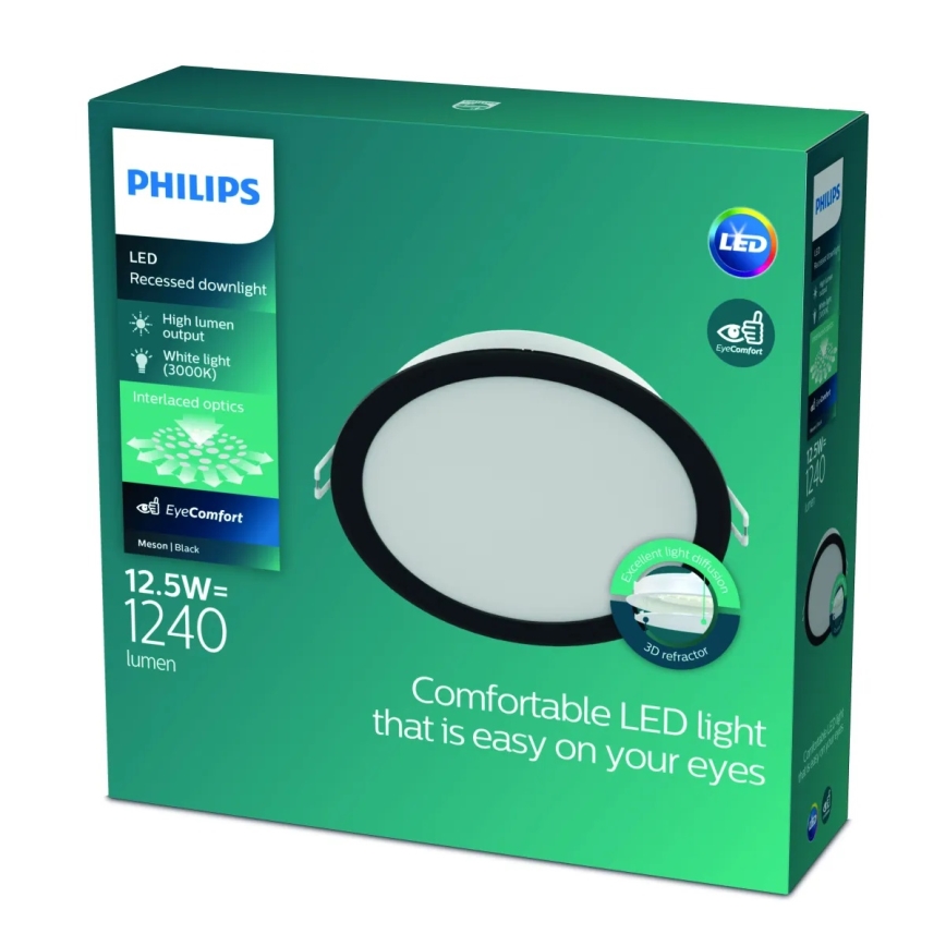 Philips - LED-Einbauleuchte MESON LED/12,5W/230V 3000K