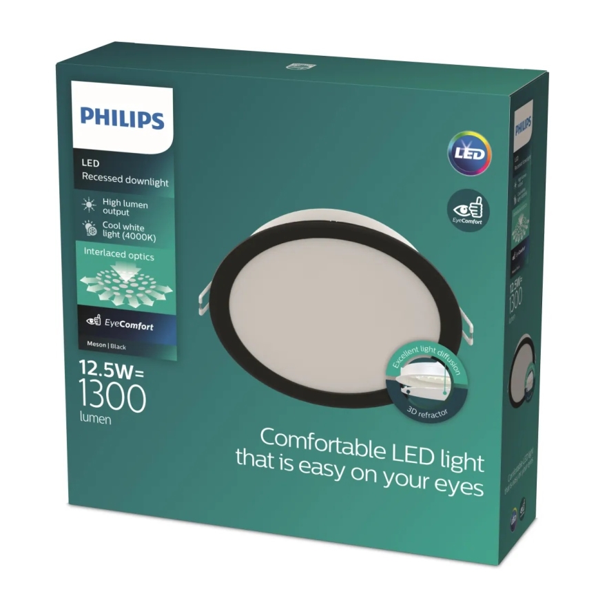 Philips - LED-Einbauleuchte MESON LED/12,5W/230V 4000K