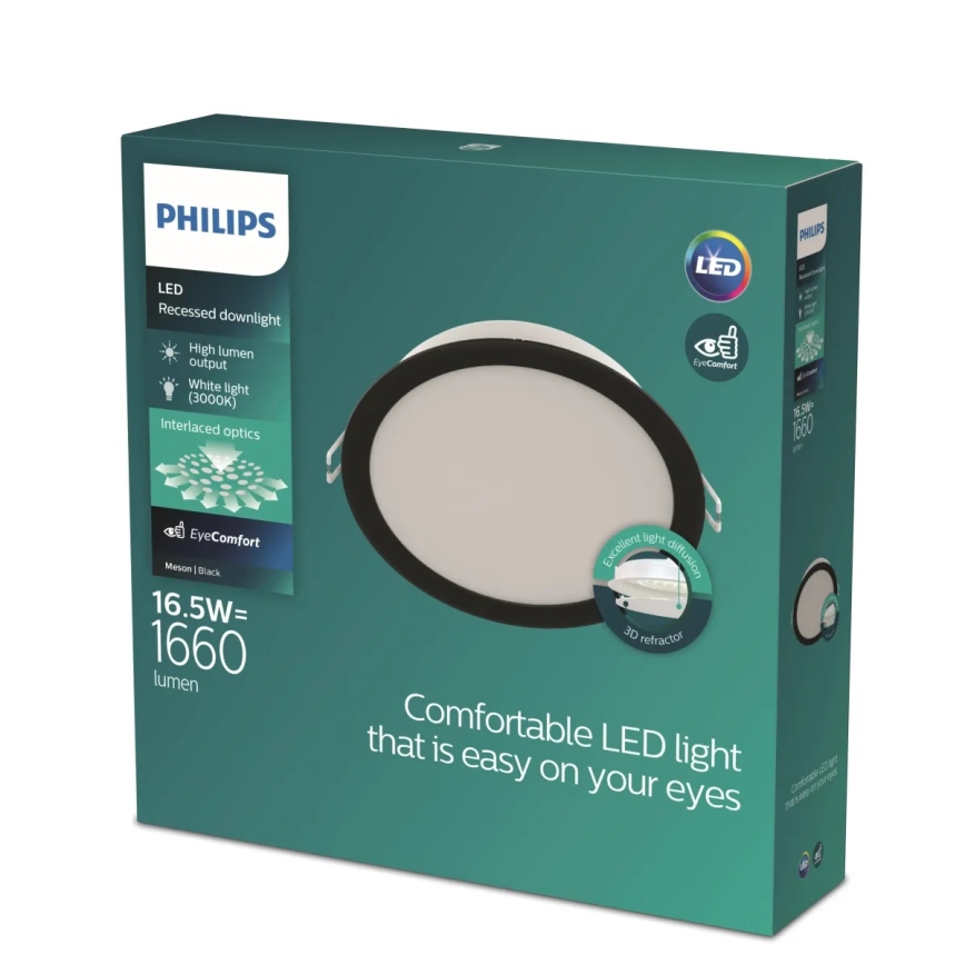 Philips - LED-Einbauleuchte MESON LED/16,5W/230V 3000K