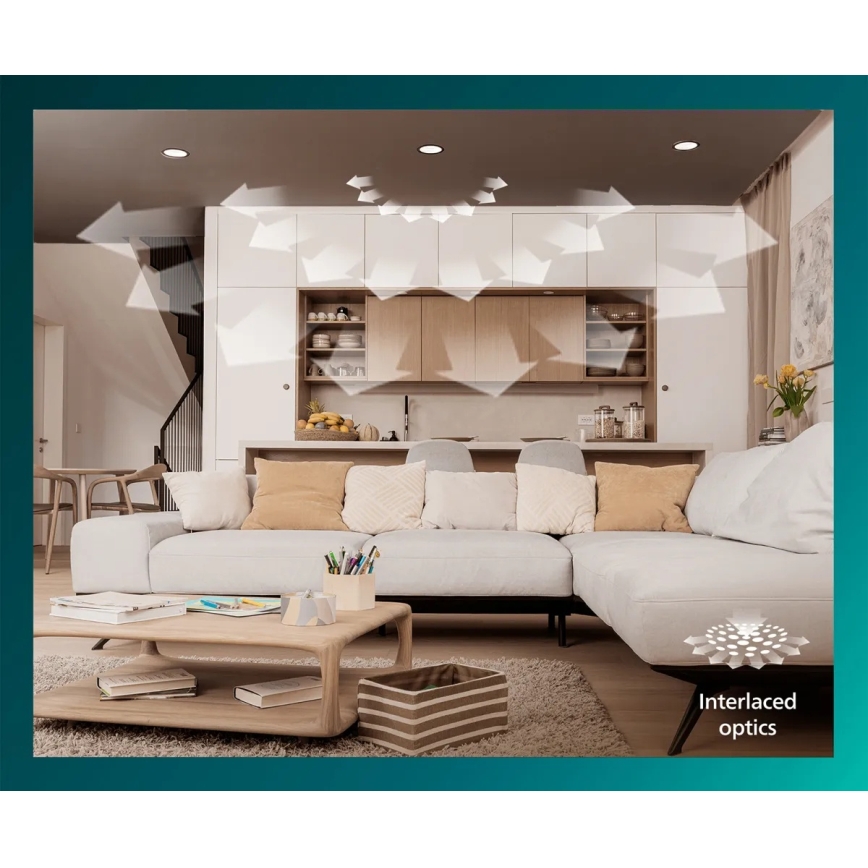 Philips - LED-Einbauleuchte MESON LED/16,5W/230V 4000K