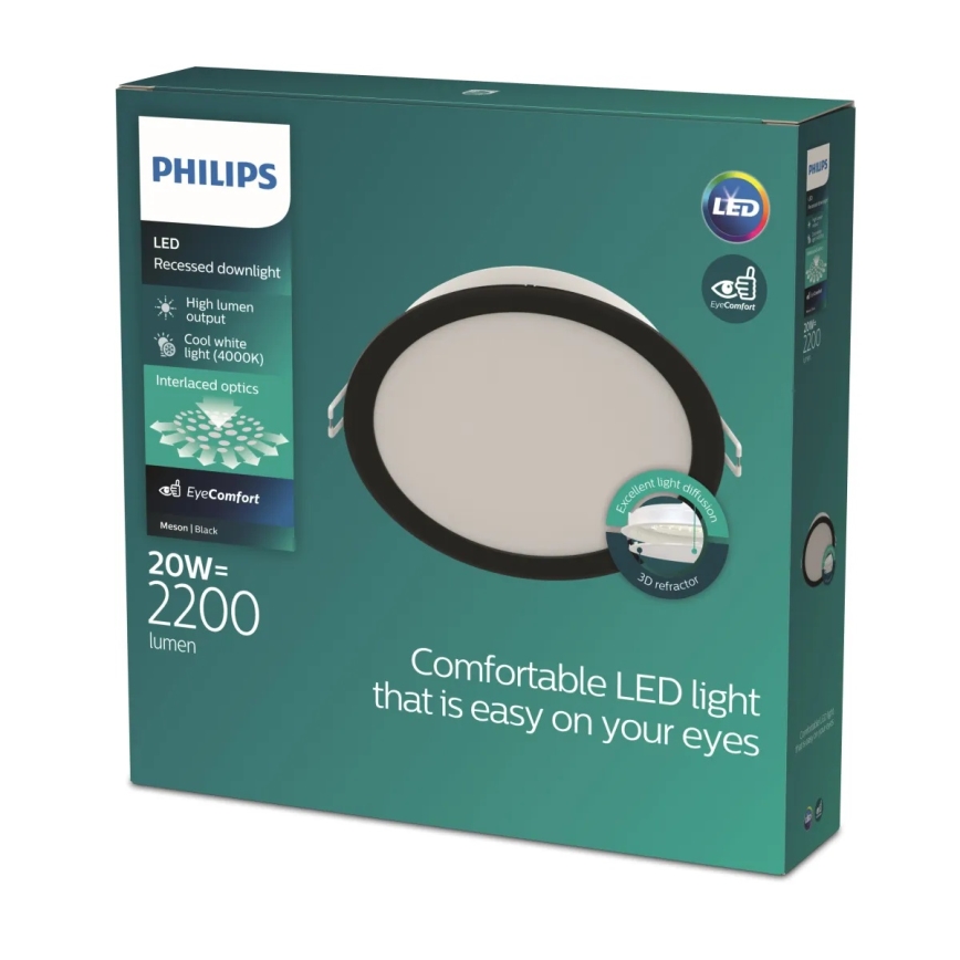 Philips - LED-Einbauleuchte MESON LED/20W/230V 4000K