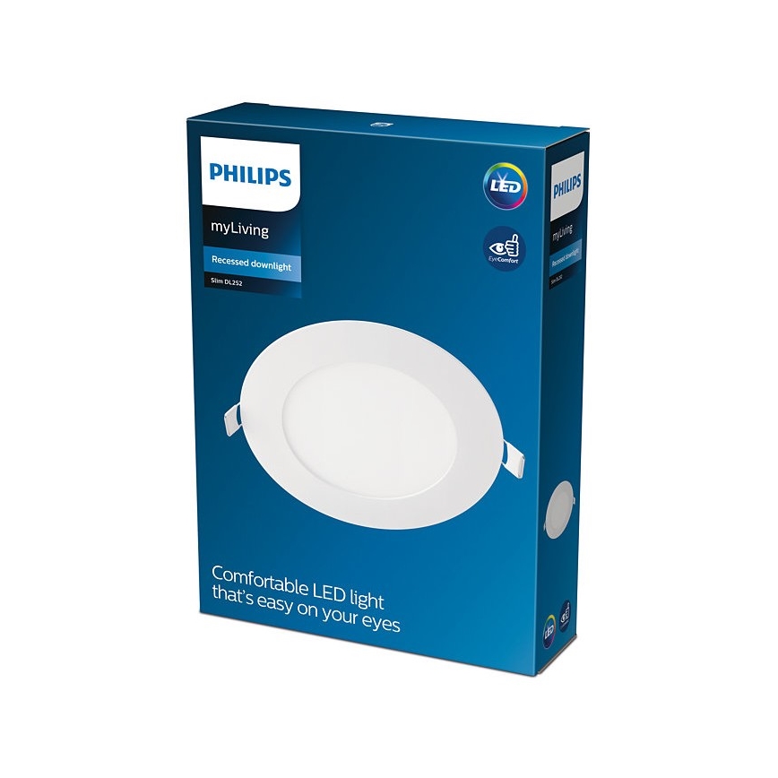 Philips - LED-Einbauleuchte SLIM LED/9W/230V 3000K