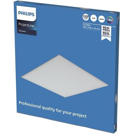 Philips - LED-Einbaupanel PROJECTLINE LED/36W/230V 59,5x59,5 cm