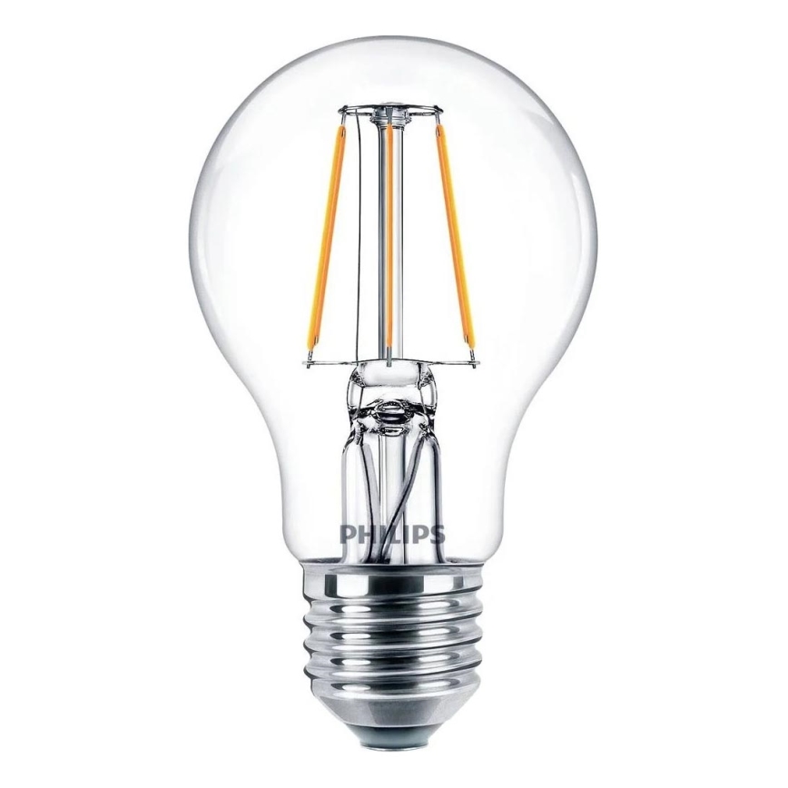 Philips LED-Filamentlampe E27/4,3W/230V 4000K