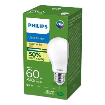 Philips LED-Lampe E27/4W/230V 2700K