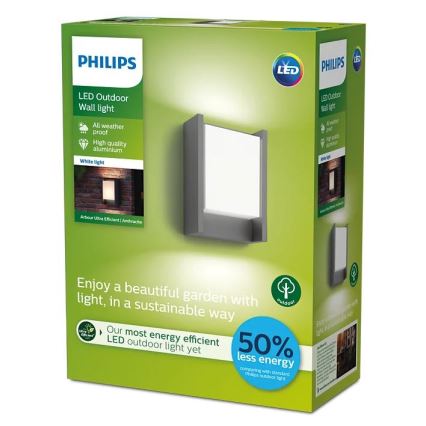 Philips - LED-Outdoor-Wandleuchte LED/3,8W/230V 3000K IP44