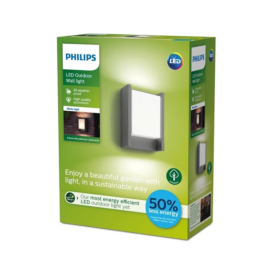 Philips - LED-Outdoor-Wandleuchte LED/3,8W/230V 3000K IP44