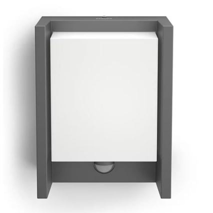 Philips - LED Outdoor-Wandleuchte mit Sensor ARBOUR LED/3,8W/230V 2700K IP44
