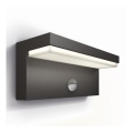 Philips - LED-Outdoor-Wandleuchte mit Sensor BUSTAN LED/3,8W/230V 2700K IP44