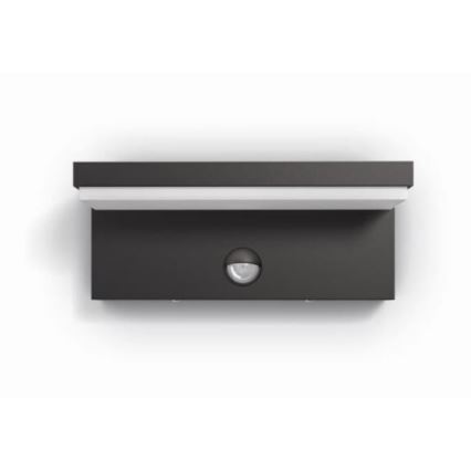 Philips - LED-Outdoor-Wandleuchte mit Sensor BUSTAN LED/3,8W/230V 2700K IP44