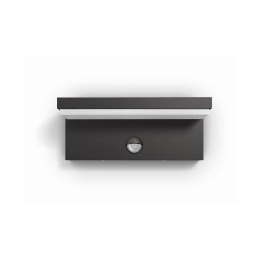 Philips - LED-Outdoor-Wandleuchte mit Sensor BUSTAN LED/3,8W/230V 2700K IP44