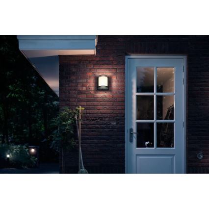 Philips - LED-Outdoor-Wandleuchte mit Sensor SAMONDRA LED/3,8W/230V IP44