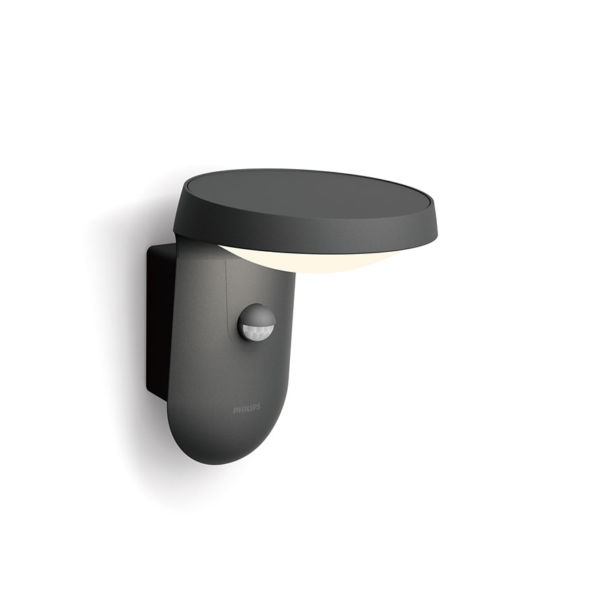 Philips – LED-Outdoor-Wandleuchte mit Sensor LED/9W/230V 4000K IP44