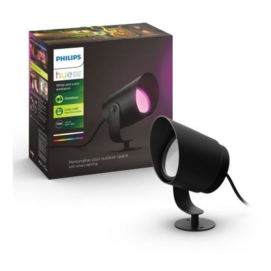 Philips - LED RGB dimmbare Außenleuchte Hue LILY LED/15W/230V IP65