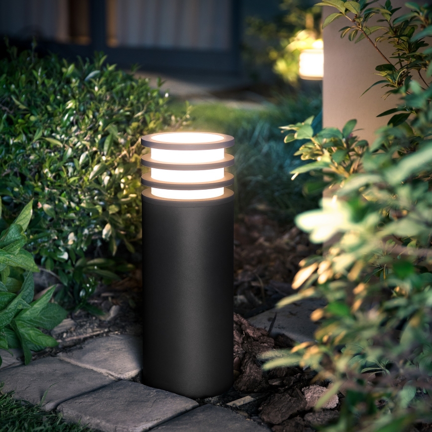 Philips - LED RGB dimmbare Außenleuchte Hue LUCCA 1xE27/8,1W/230V 25 cm 1000-20000K IP44