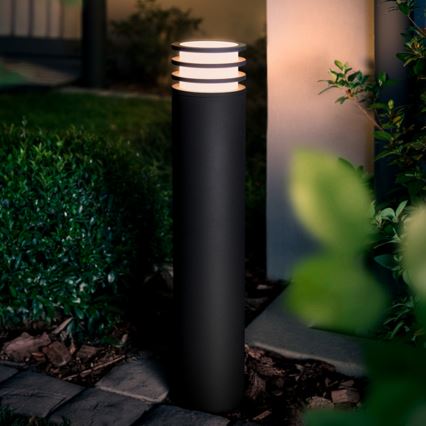 Philips - Hue LUCCA LED-RGB Außenleuchte, dimmbar, 1xE27/8,1W/230V, 77 cm, 1000-20000K, IP44