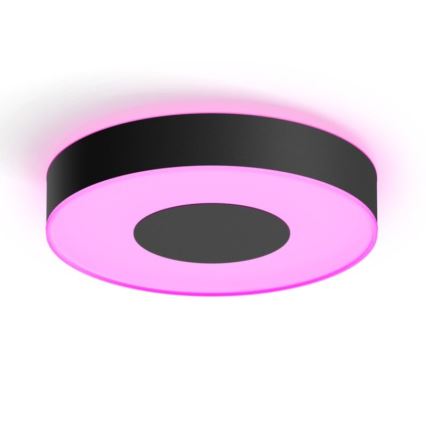 Philips - LED RGB Dimmable ceiling light Hue INFUSE LED/33,5W/230V 2000-6500K d. 381 mm black