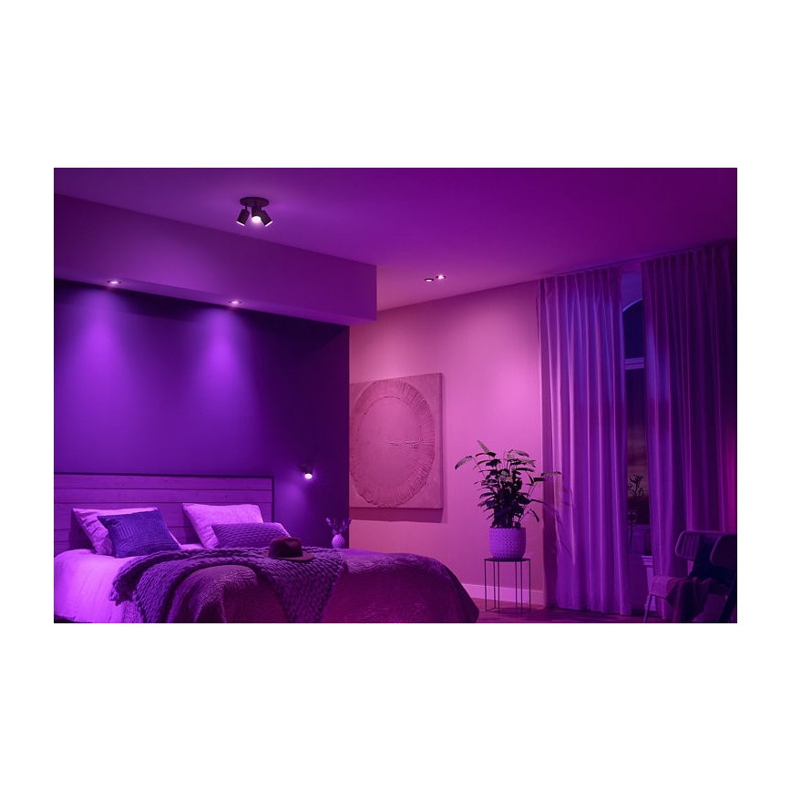 Philips - LED RGB dimmbare Einbauleuchte Hue CENTURA 1xGU10/5,7W/230V 2000-6500