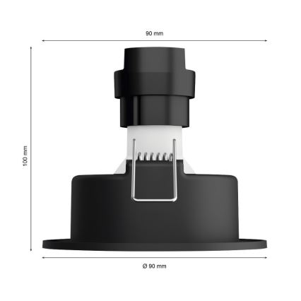 Philips - LED RGB dimmbare Einbauleuchte Hue CENTURA 1xGU10/5,7W/230V 2000-6500