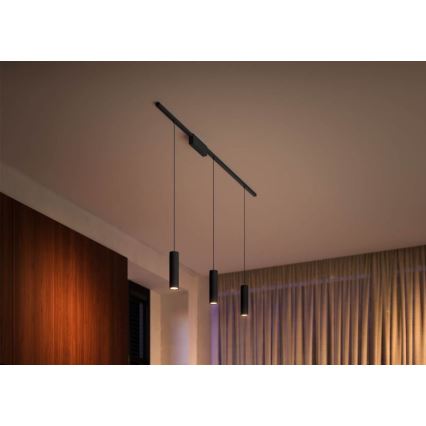Philips - PERIFO LED RGB dimmbare Pendelleuchte mit Hängekabel für das Hue-Schienensystem LED RGB/5,2W/24V 2000-6500K