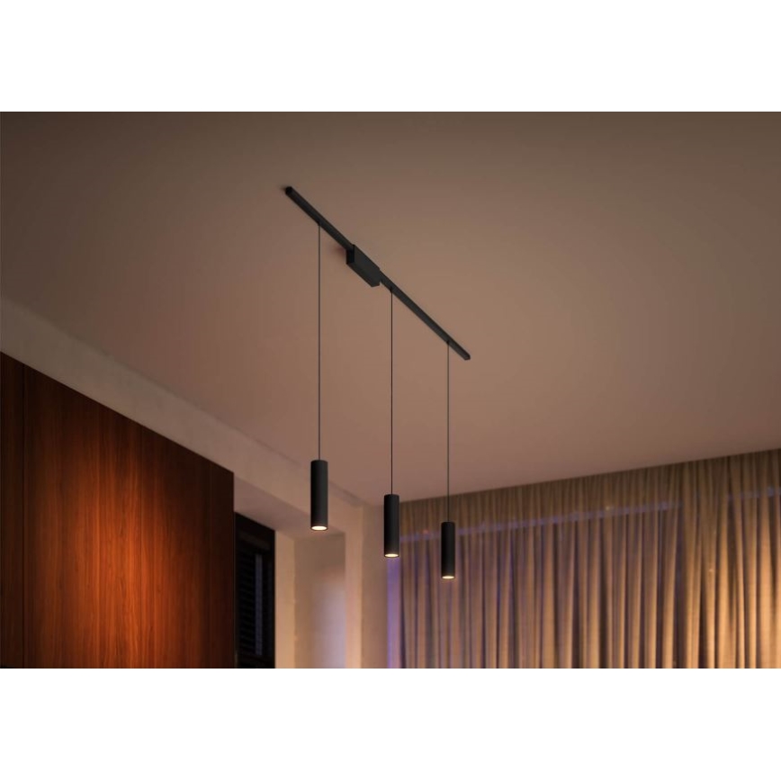 Philips - PERIFO LED RGB dimmbare Pendelleuchte mit Hängekabel für das Hue-Schienensystem LED RGB/5,2W/24V 2000-6500K