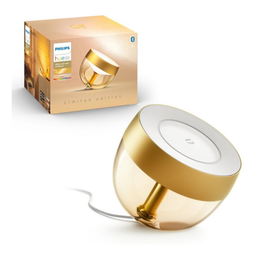 Philips - LED RGB dimmbare Tischlampe Hue IRIS LED/8,2W/230V 2000-6500K goldfarben