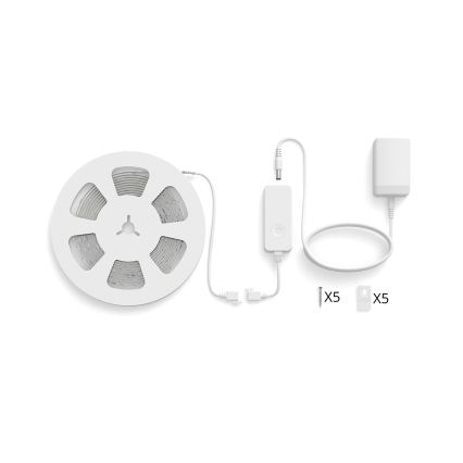Philips - LED RGB dimmbarer Streifen SMART STRIP 5m LED/7W/230V 2200-6500K Wi-Fi