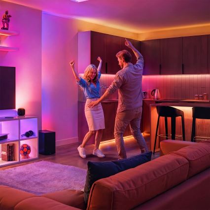 Philips - LED RGB+TW dimmbare, smarte Tischlampe LED/9W/230V 2200-6500K Wi-Fi