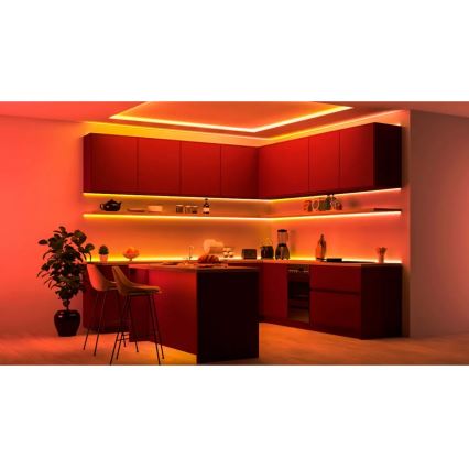 Philips - RGBIC-LED, dimmbarer LED-Streifen SMART STRIP 2x5m LED/21W/230V 2700-6500K Wi-Fi