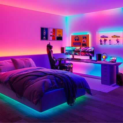 Philips - LED RGBIC dimmbarer LED-Streifen SMART STRIP 3m LED/13W/230V 2700-6500K Wi-Fi