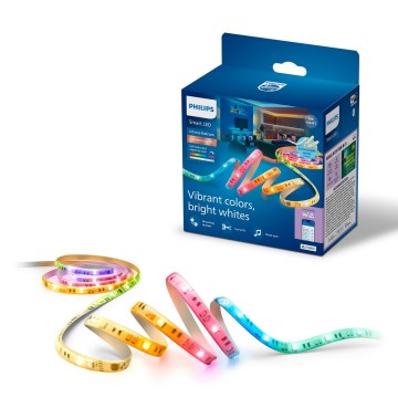 Philips - LED RGBIC dimmbarer LED-Streifen SMART STRIP 3m LED/13W/230V 2700-6500K Wi-Fi