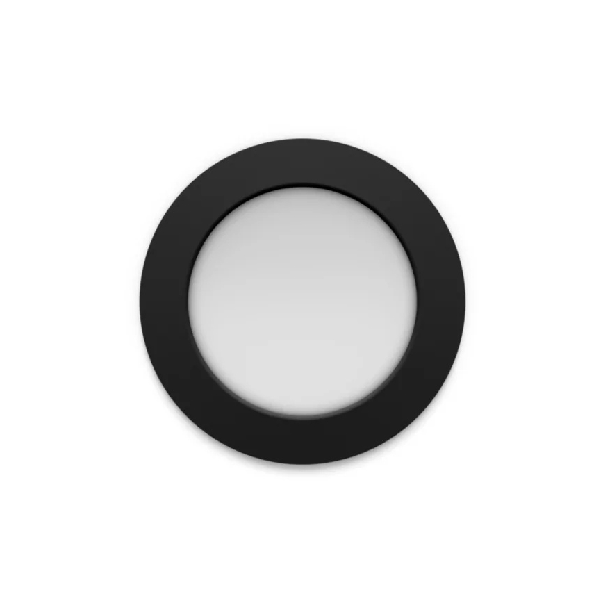 Philips - LED RGBW dimmbare Badezimmer-Einbauleuchte Hue SLIM LED/12W/230V 1000-20000K schwarz IP44