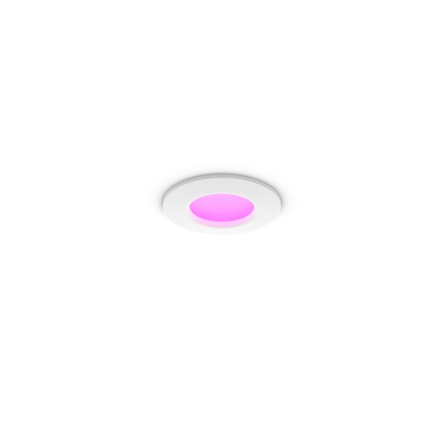Philips - LED RGBW, dimmbar, Einbau-Deckenleuchte für das Badezimmer Hue SLIM LED/8,3W/230V 1000-20000K weiß IP44