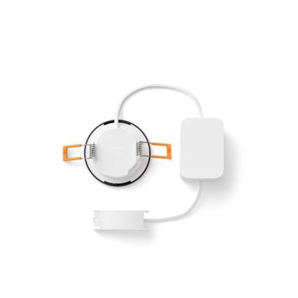 Philips - LED RGBW dimmbares Badezimmer-Deckeneinbauleuchte Hue SLIM LED/8,3W/230V 1000-20000K schwarz P44
